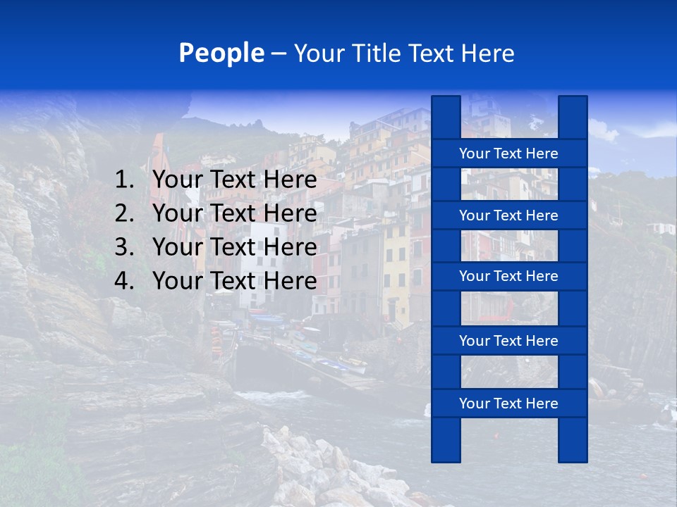 Travel Edge Sea PowerPoint Template