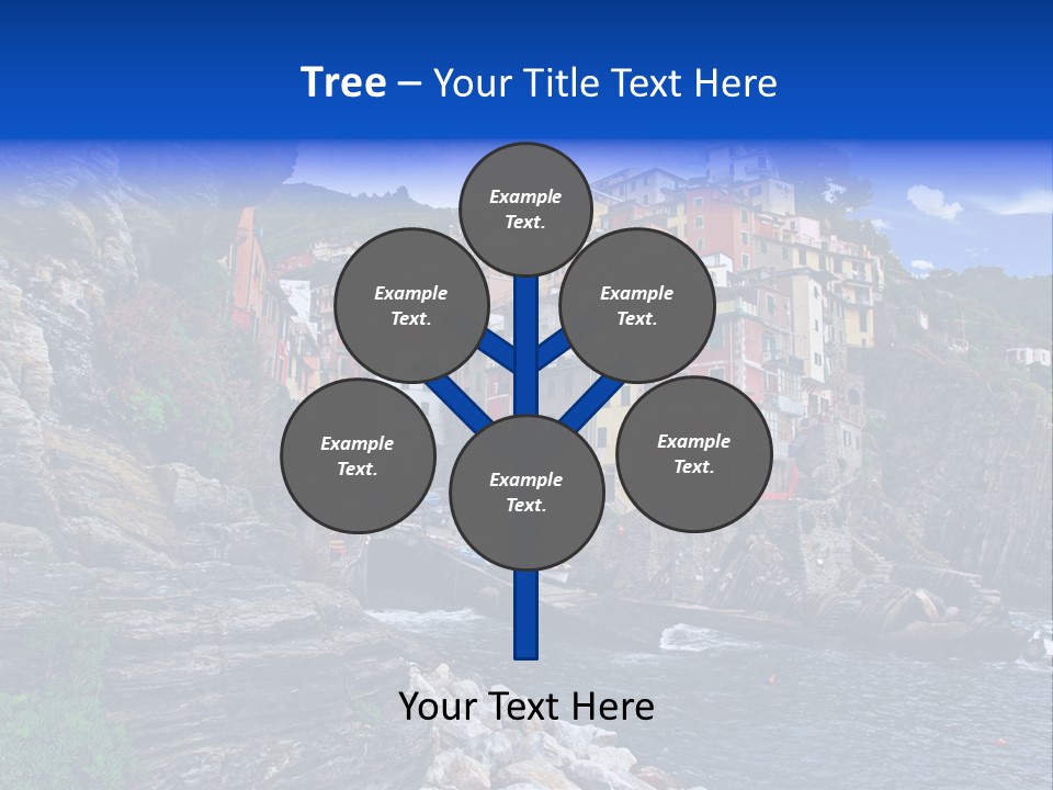 Travel Edge Sea PowerPoint Template