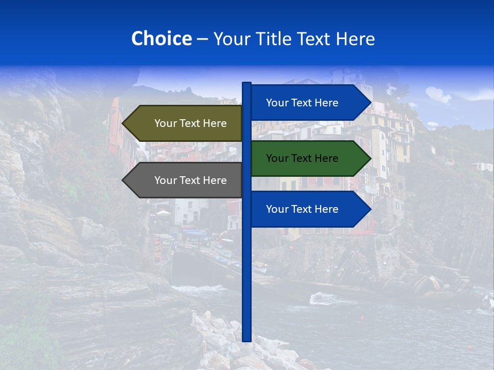 Travel Edge Sea PowerPoint Template