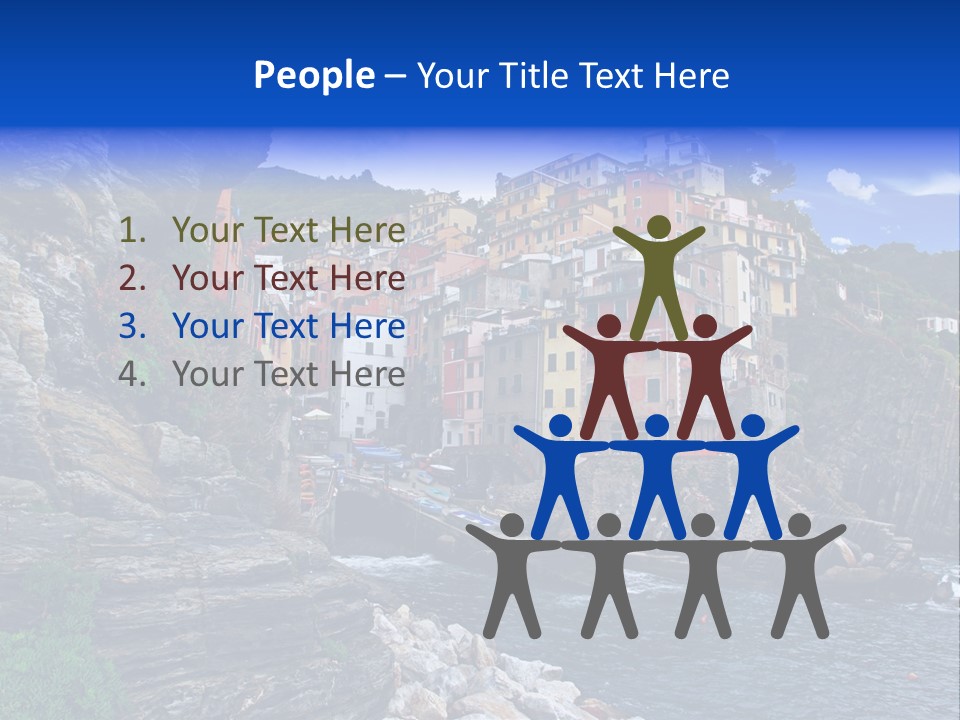 Travel Edge Sea PowerPoint Template