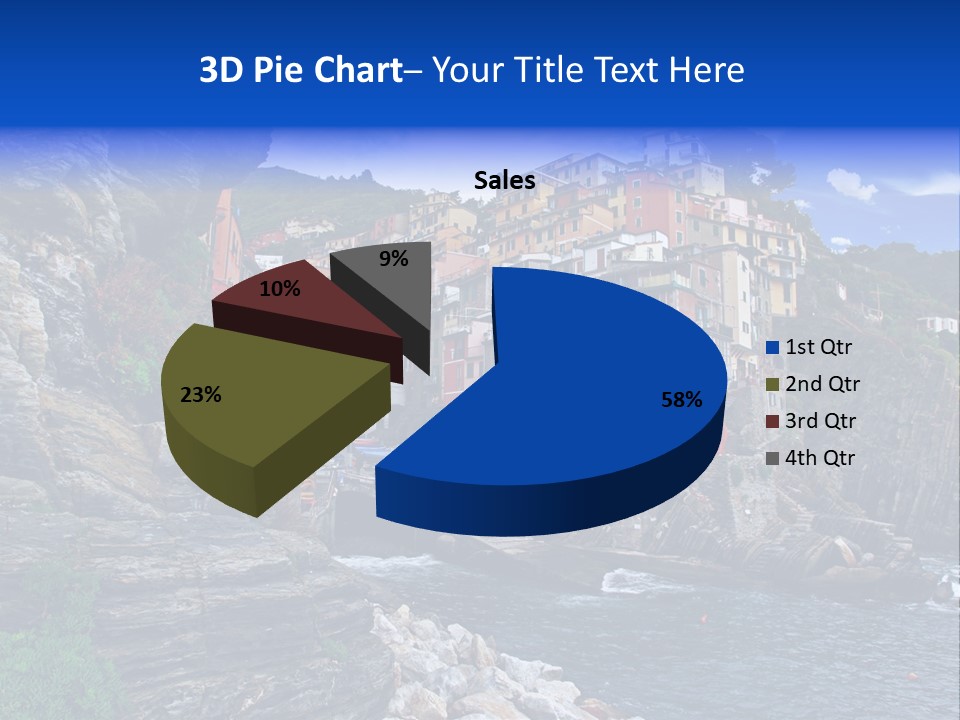 Travel Edge Sea PowerPoint Template