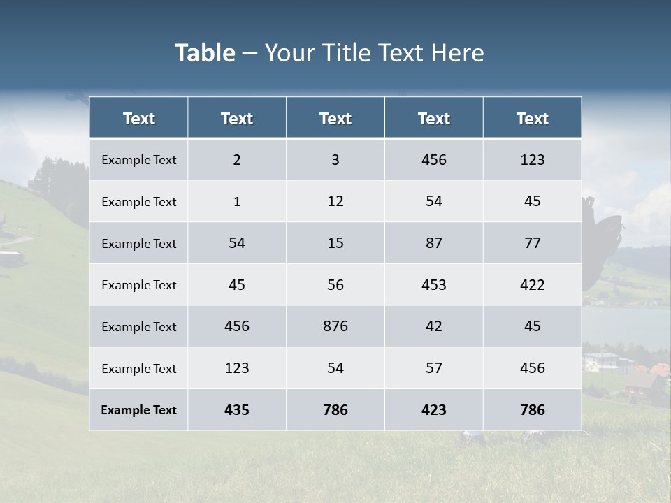 Trekking Hiking People PowerPoint Template