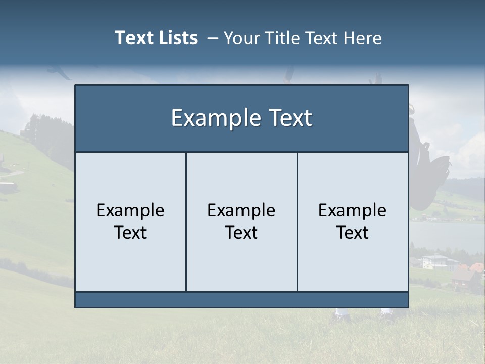 Trekking Hiking People PowerPoint Template