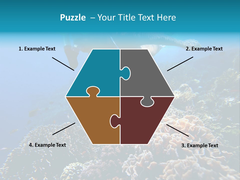 Underwater Clear Sunny PowerPoint Template