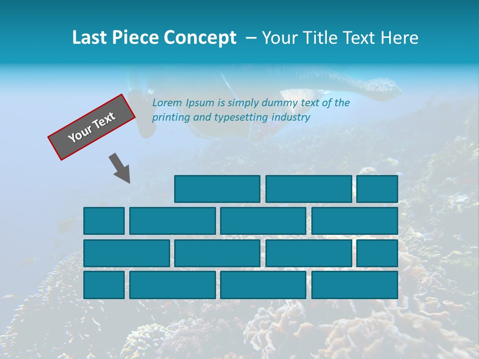 Underwater Clear Sunny PowerPoint Template