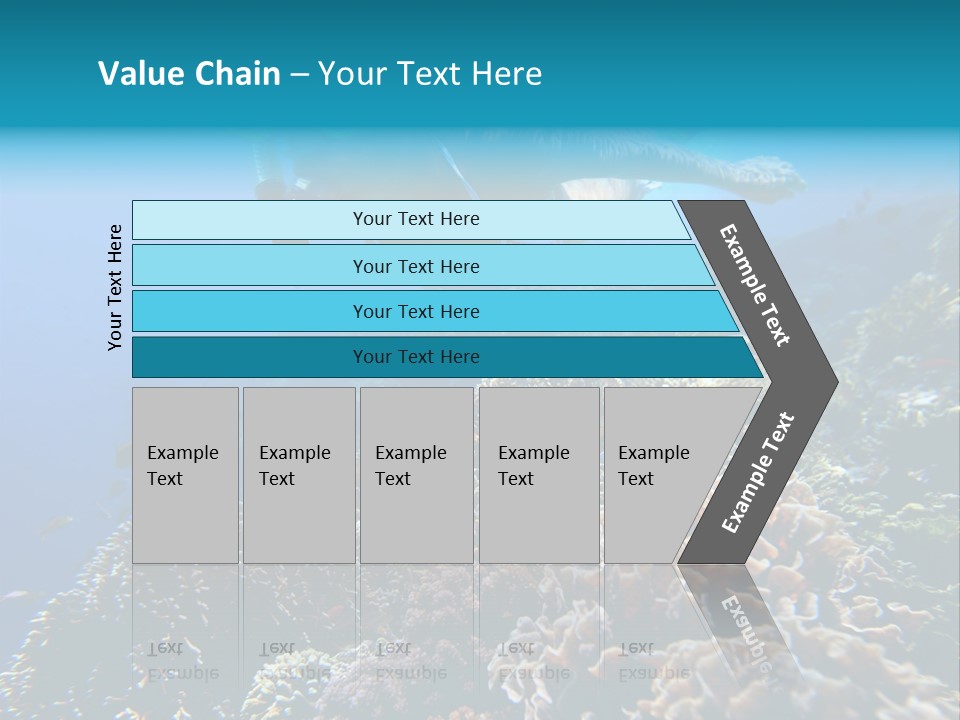 Underwater Clear Sunny PowerPoint Template