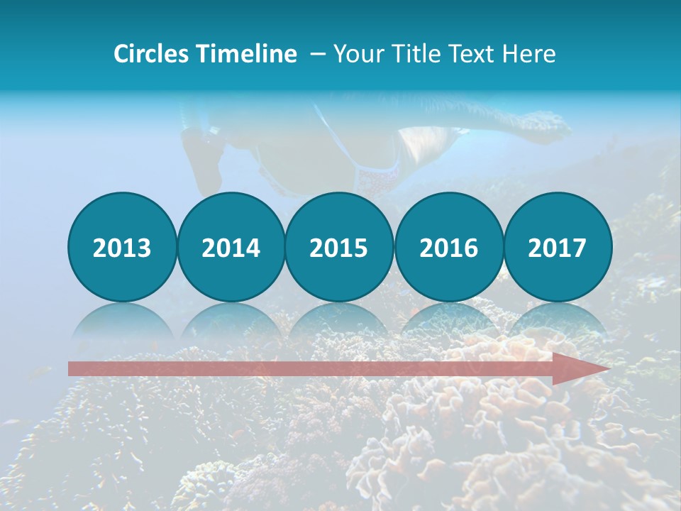 Underwater Clear Sunny PowerPoint Template