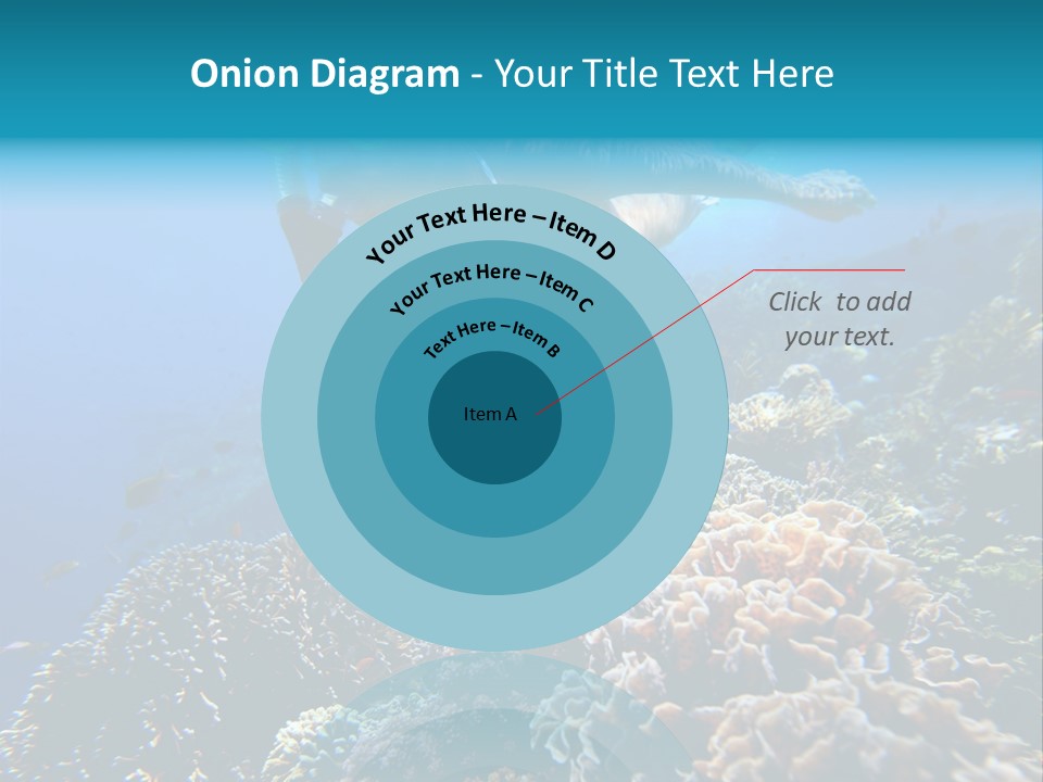 Underwater Clear Sunny PowerPoint Template