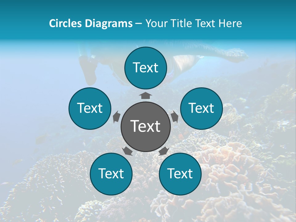 Underwater Clear Sunny PowerPoint Template