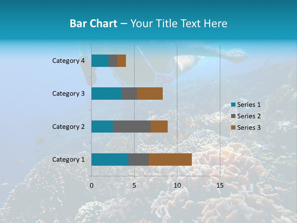Underwater Clear Sunny PowerPoint Template