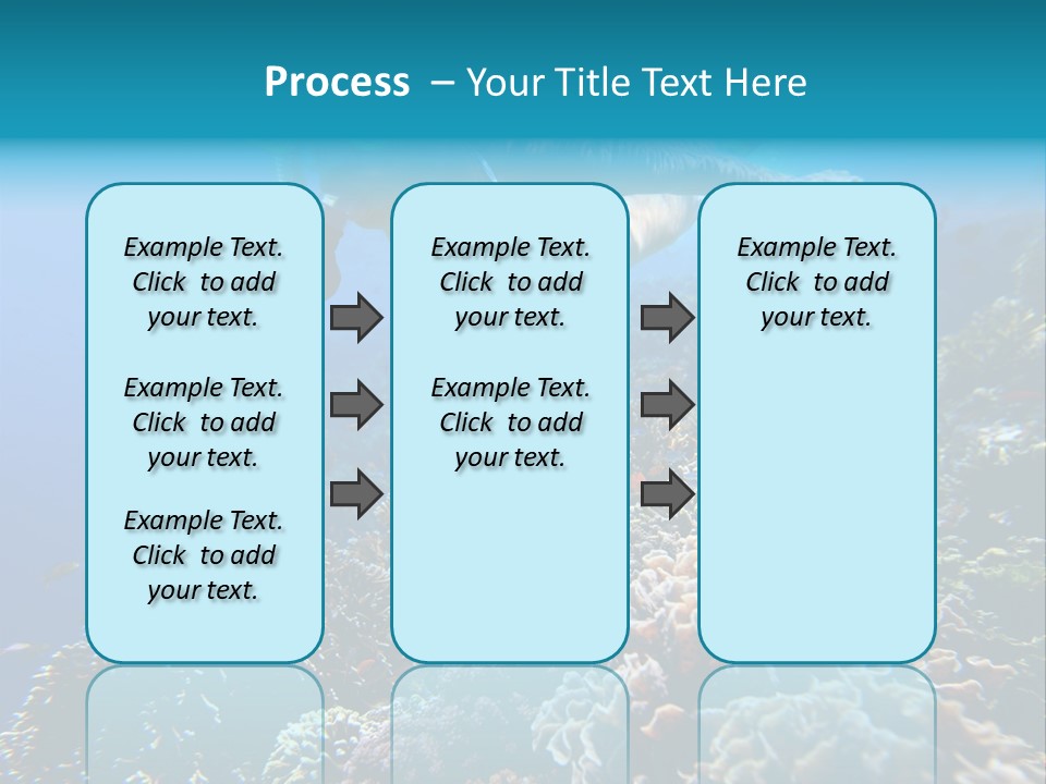 Underwater Clear Sunny PowerPoint Template
