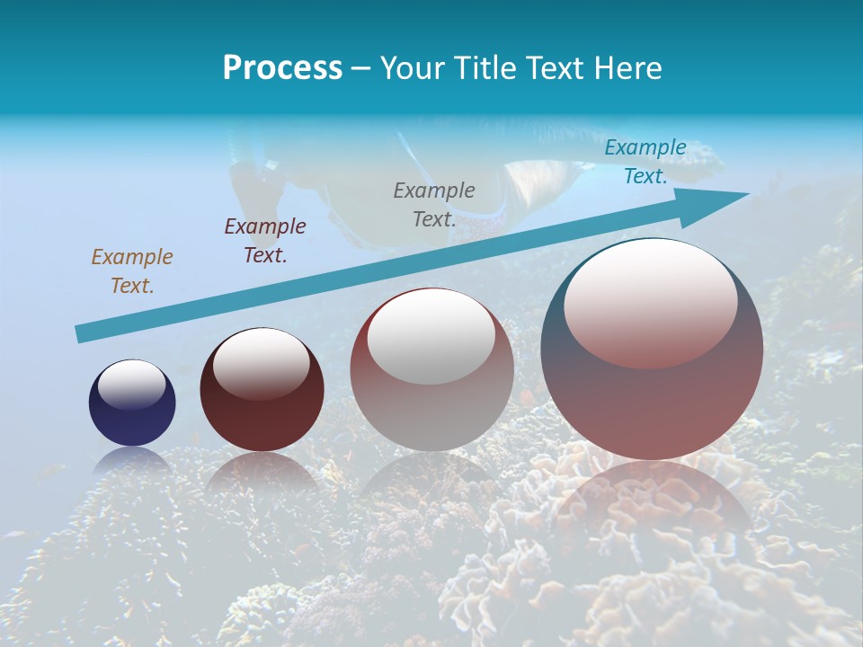 Underwater Clear Sunny PowerPoint Template