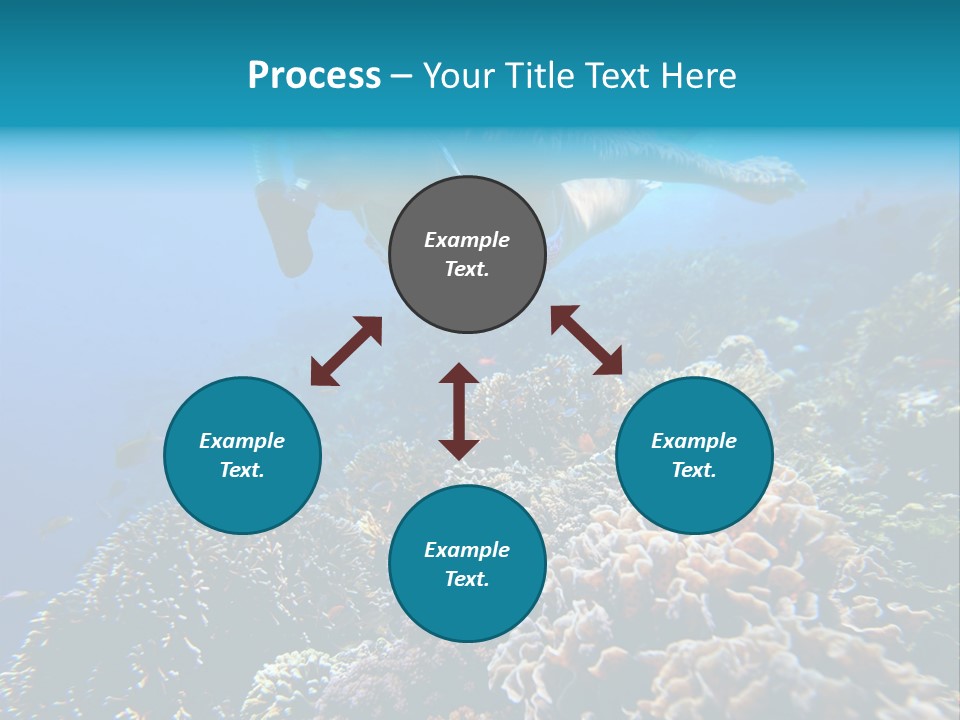 Underwater Clear Sunny PowerPoint Template