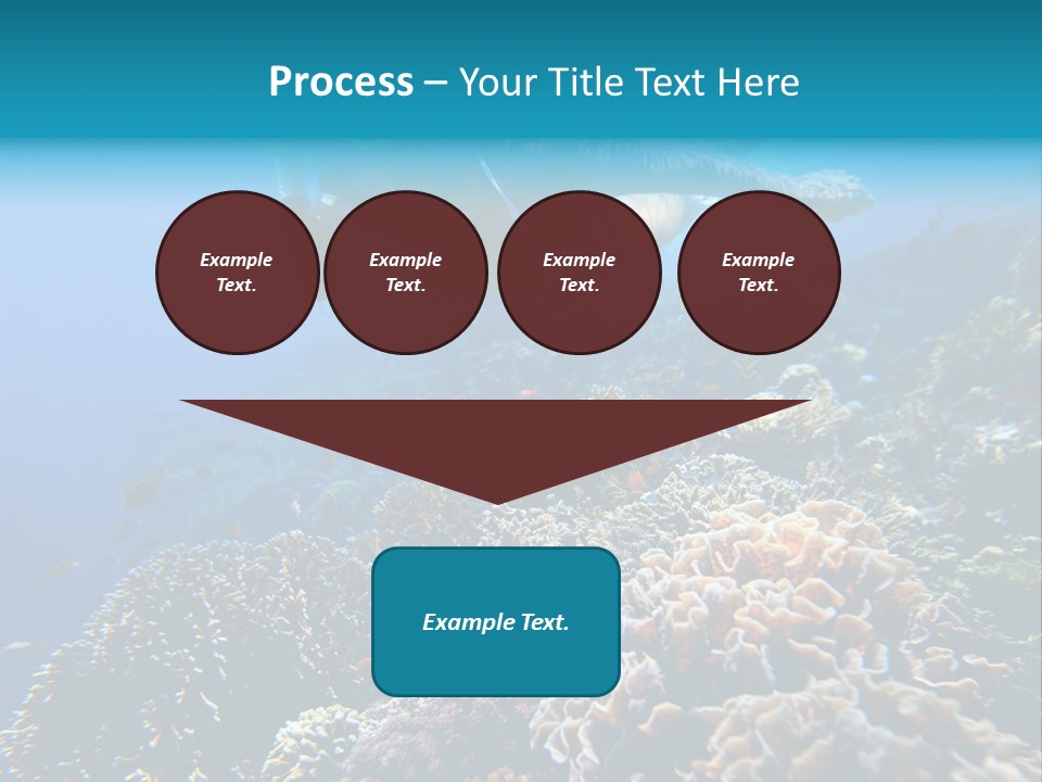 Underwater Clear Sunny PowerPoint Template