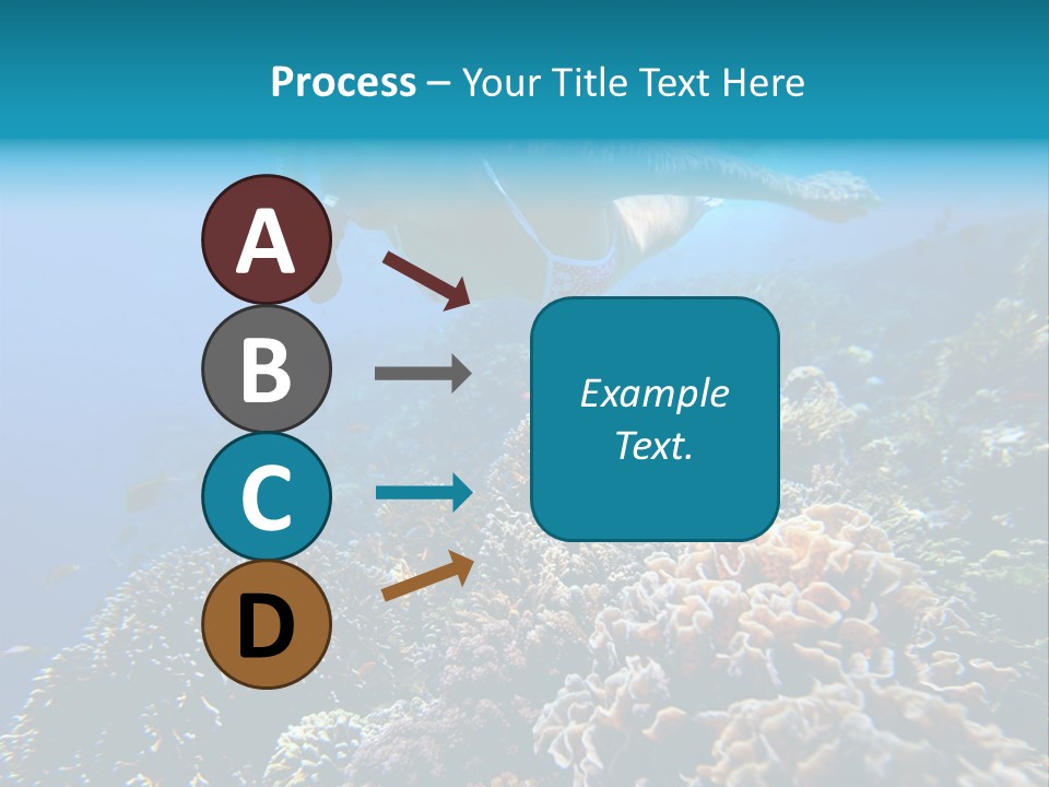 Underwater Clear Sunny PowerPoint Template