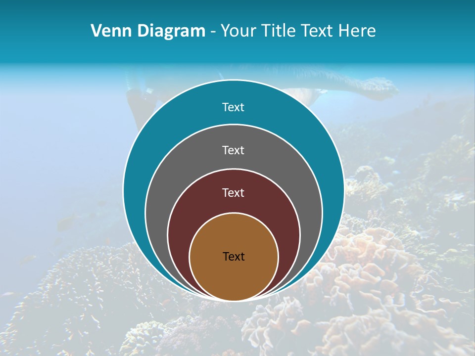 Underwater Clear Sunny PowerPoint Template