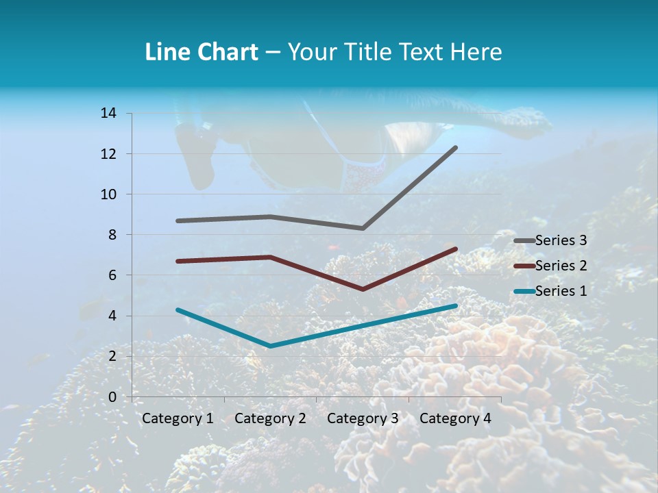 Underwater Clear Sunny PowerPoint Template