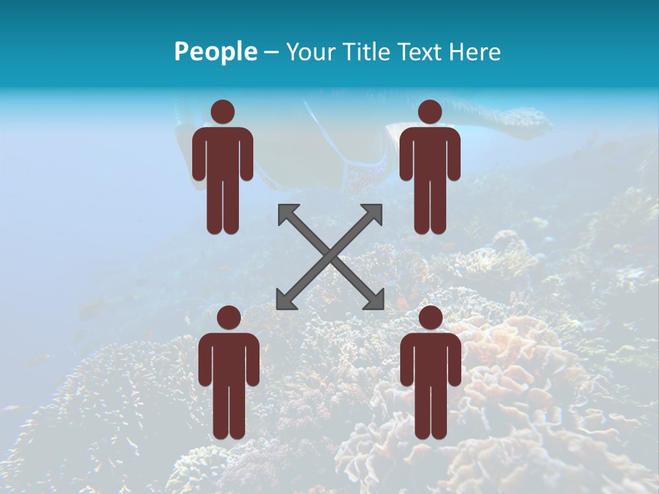 Underwater Clear Sunny PowerPoint Template