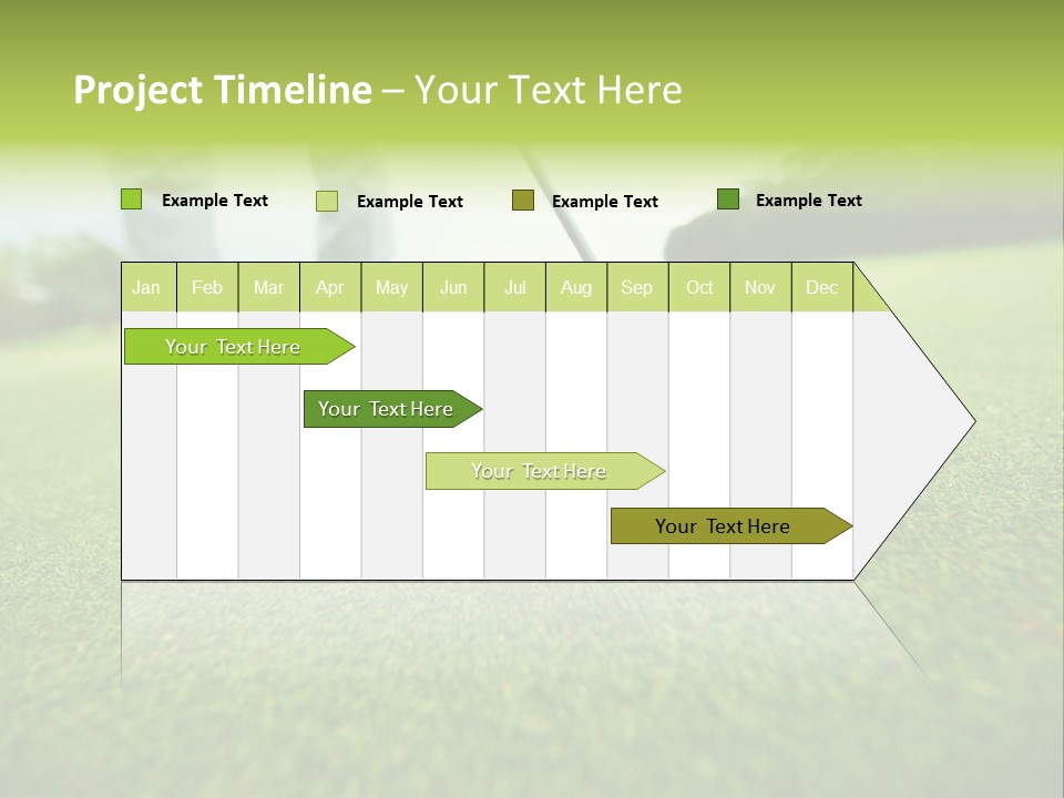 Fairway  Man PowerPoint Template