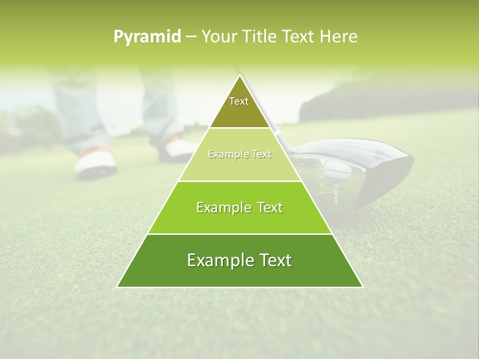 Fairway  Man PowerPoint Template