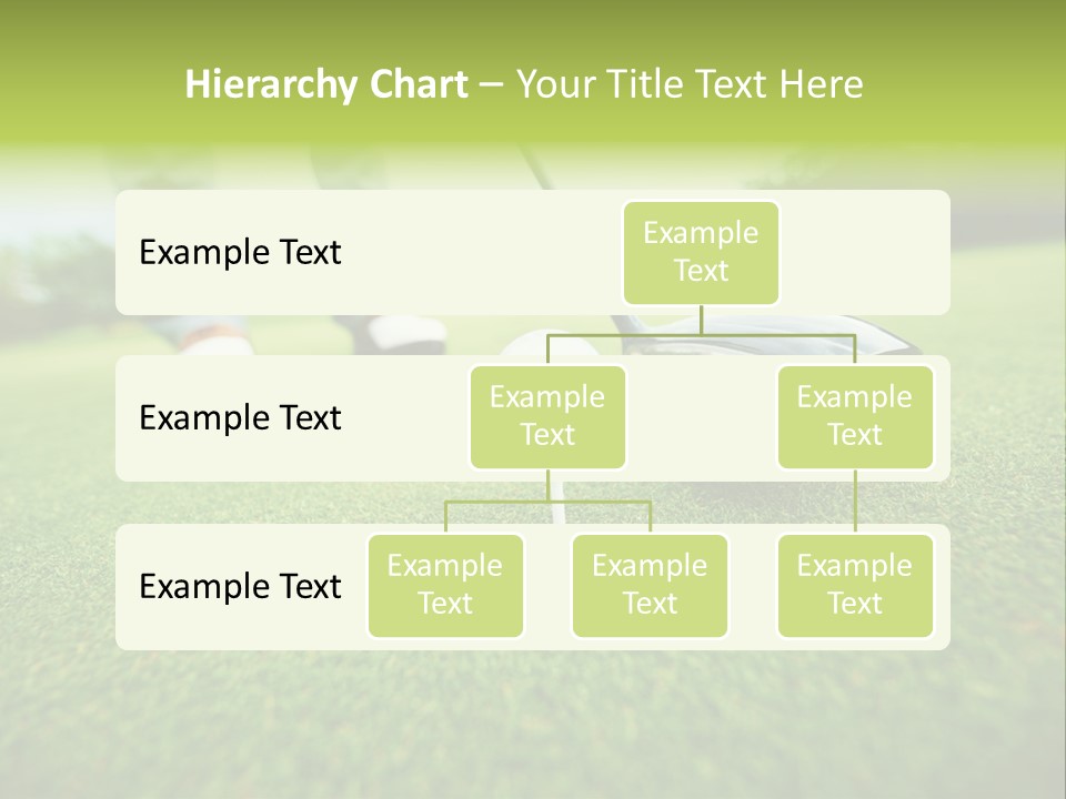 Fairway  Man PowerPoint Template