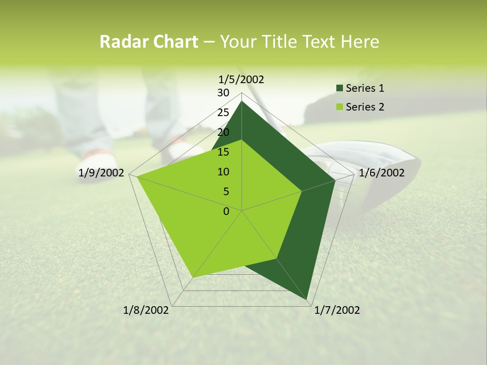 Fairway  Man PowerPoint Template