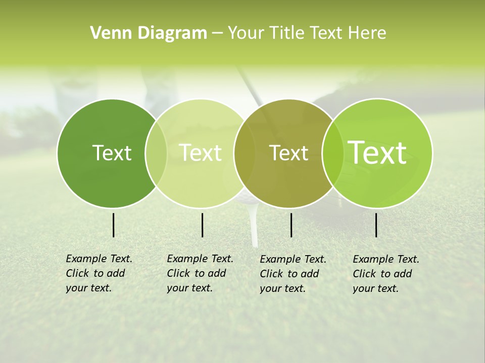 Fairway  Man PowerPoint Template