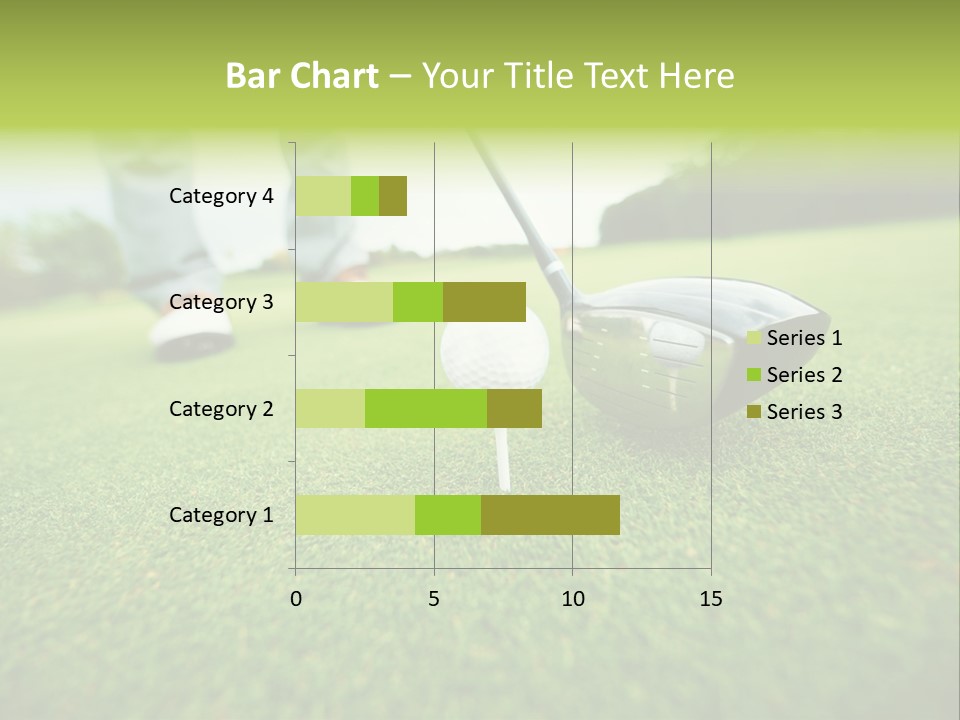 Fairway  Man PowerPoint Template