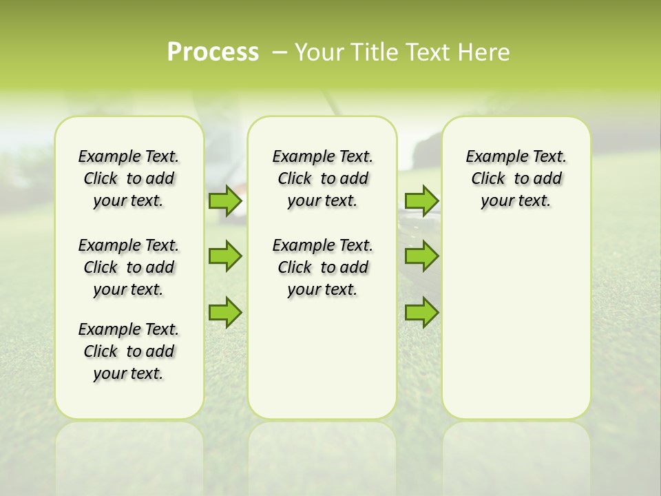 Fairway  Man PowerPoint Template