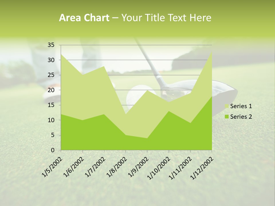 Fairway  Man PowerPoint Template