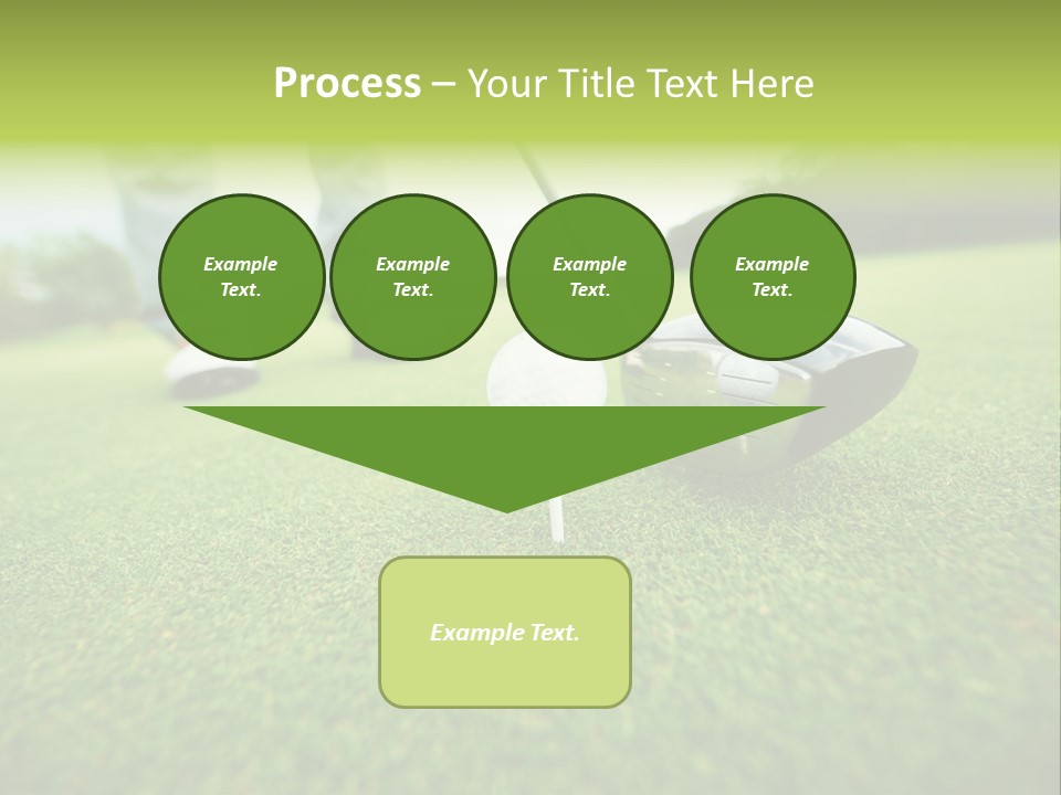 Fairway  Man PowerPoint Template