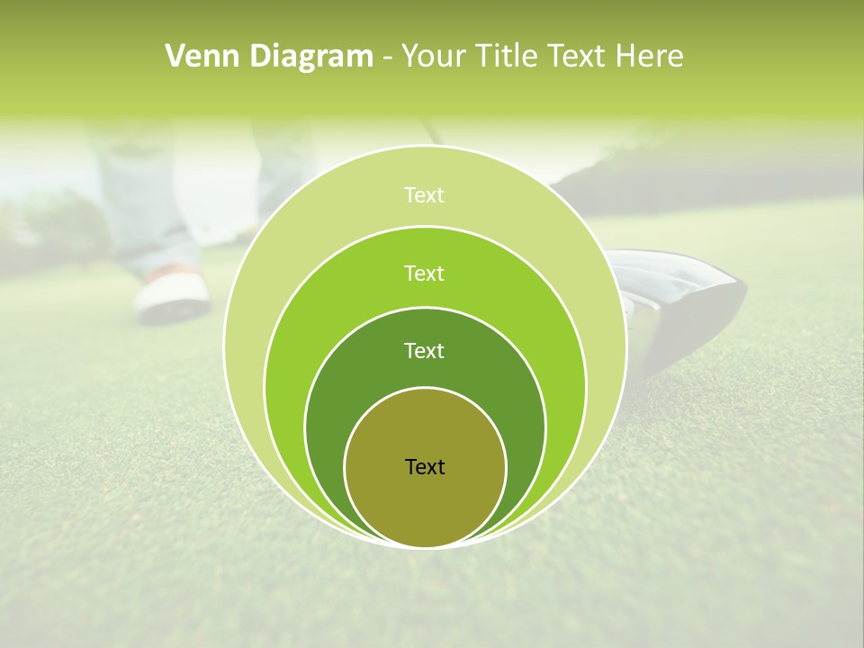 Fairway  Man PowerPoint Template