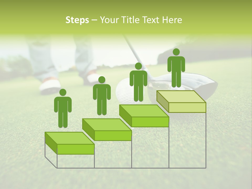 Fairway  Man PowerPoint Template