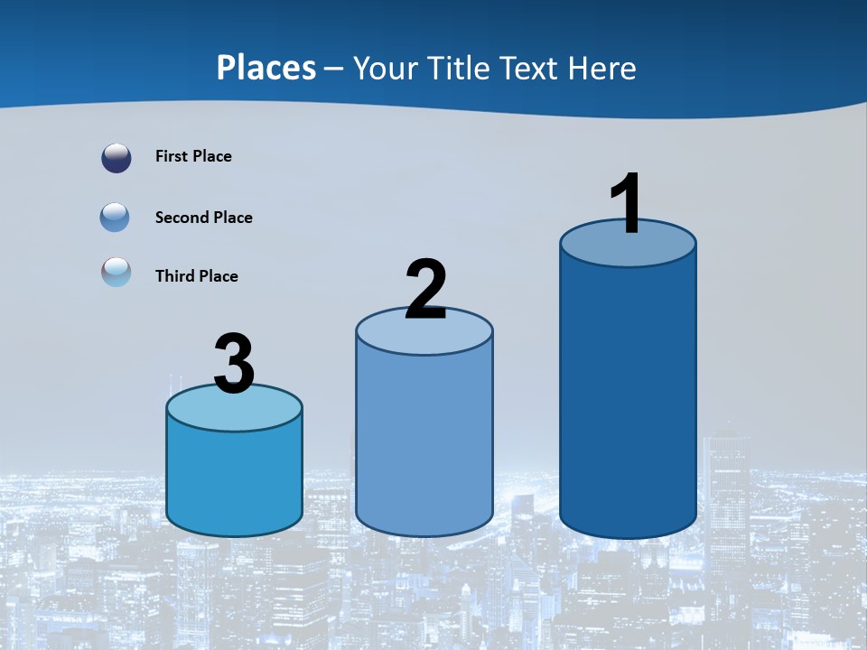 Dusk Lifestyle Place PowerPoint Template