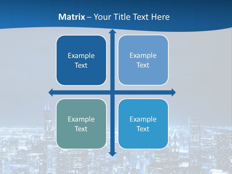 Dusk Lifestyle Place PowerPoint Template