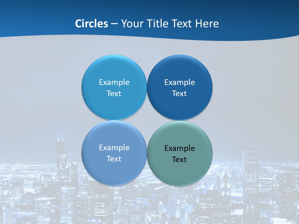 Dusk Lifestyle Place PowerPoint Template