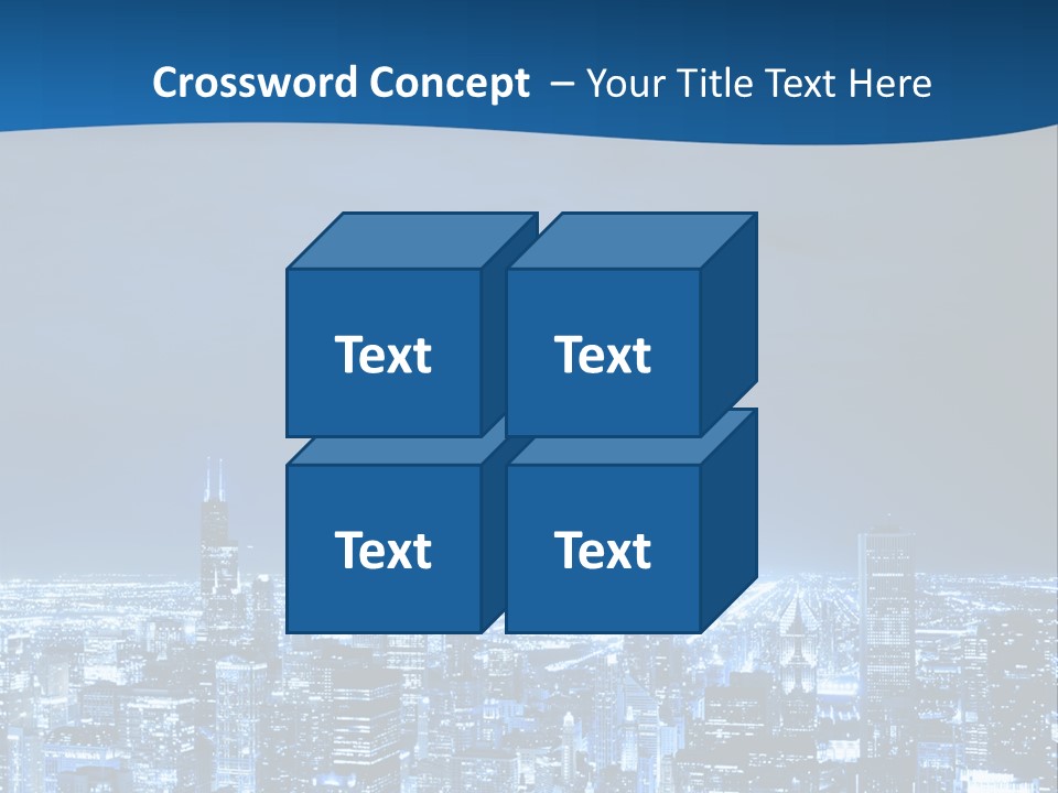 Dusk Lifestyle Place PowerPoint Template