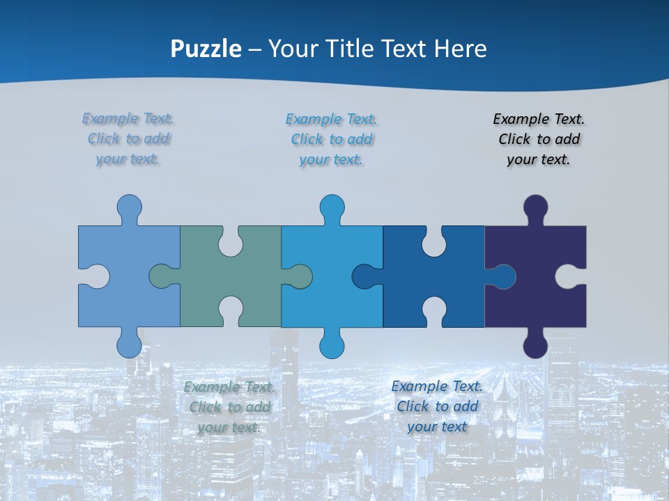 Dusk Lifestyle Place PowerPoint Template