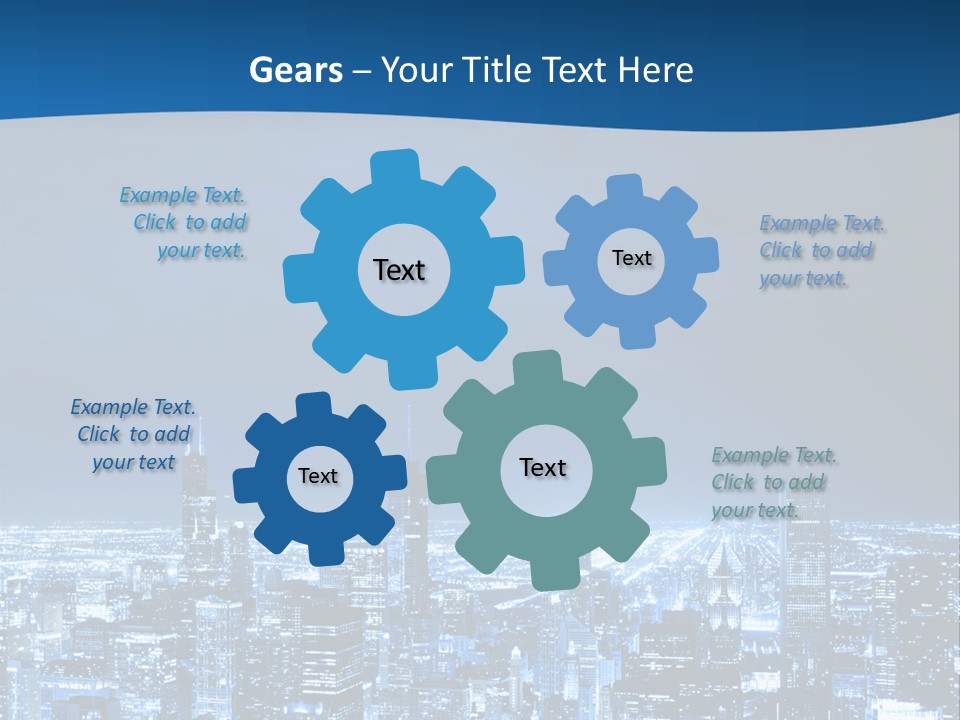 Dusk Lifestyle Place PowerPoint Template