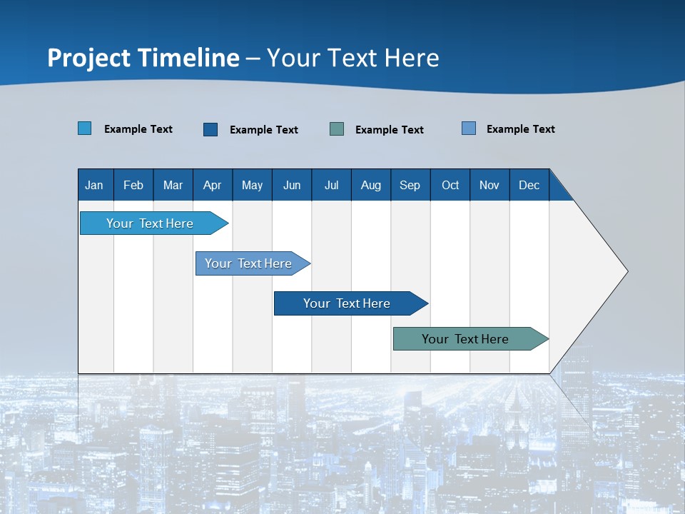 Dusk Lifestyle Place PowerPoint Template
