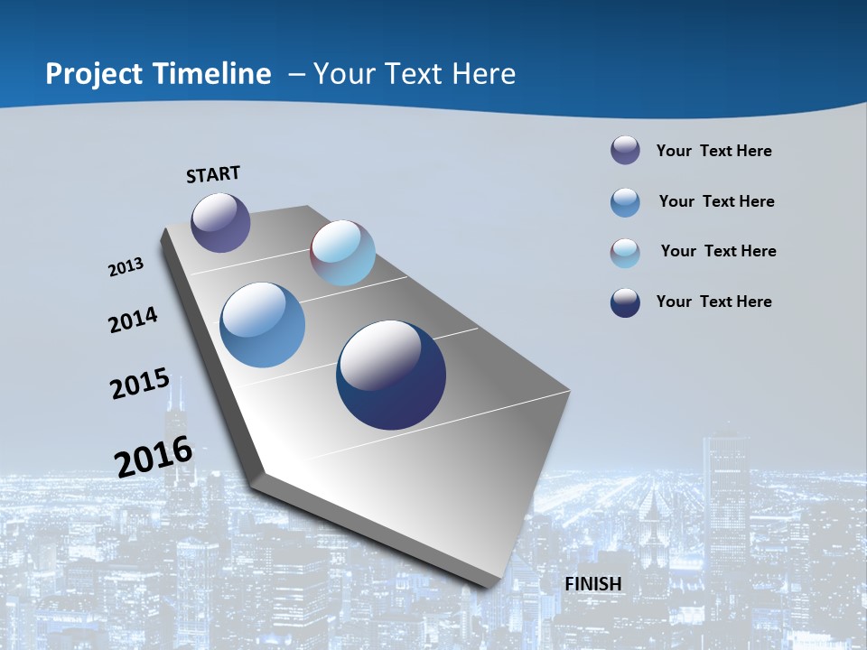 Dusk Lifestyle Place PowerPoint Template