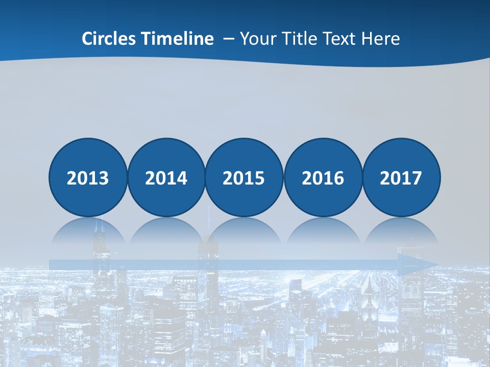 Dusk Lifestyle Place PowerPoint Template