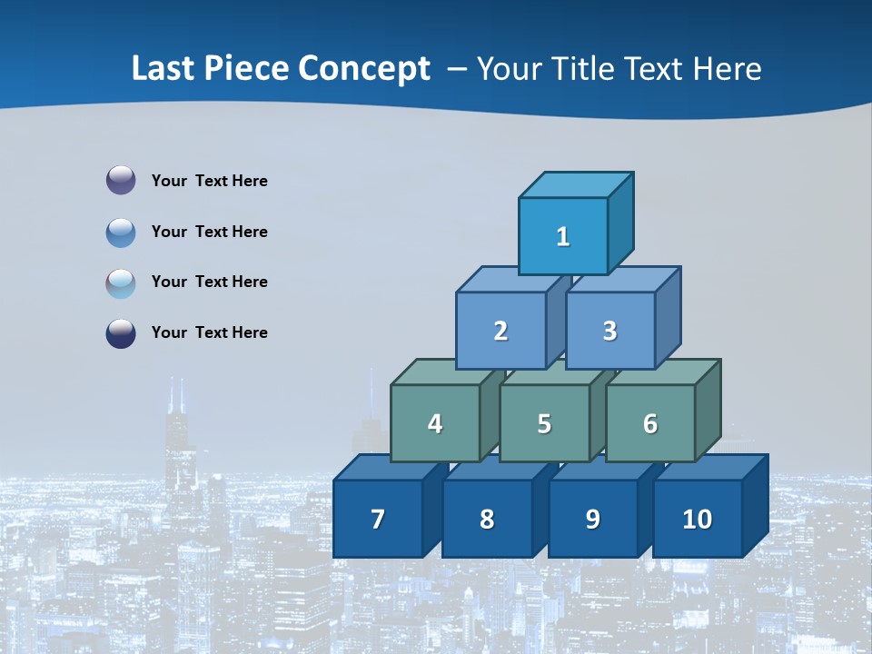 Dusk Lifestyle Place PowerPoint Template