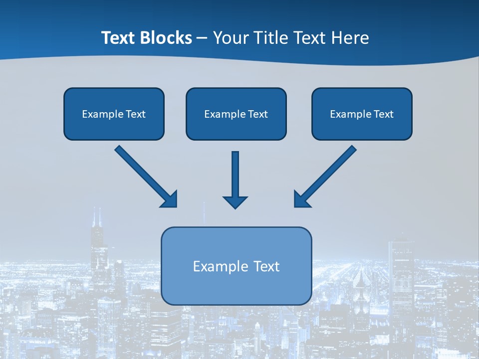 Dusk Lifestyle Place PowerPoint Template