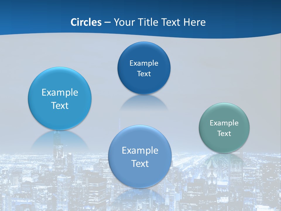 Dusk Lifestyle Place PowerPoint Template