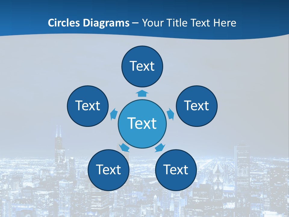 Dusk Lifestyle Place PowerPoint Template