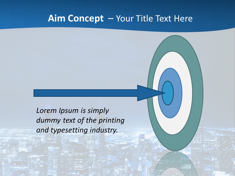 Dusk Lifestyle Place PowerPoint Template