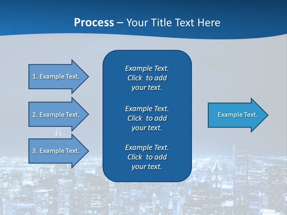 Dusk Lifestyle Place PowerPoint Template