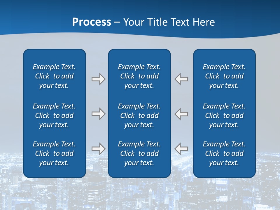 Dusk Lifestyle Place PowerPoint Template