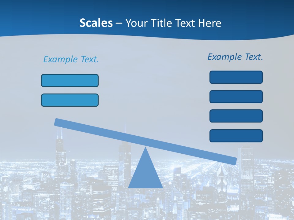 Dusk Lifestyle Place PowerPoint Template